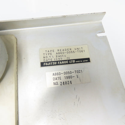 Fujitsu Fanuc A860-0050-T021 Tape Reader Assembly