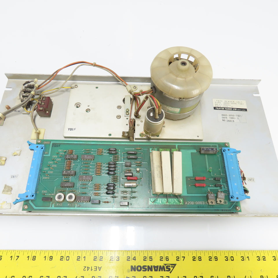 Fujitsu Fanuc A860-0050-T021 Tape Reader Assembly