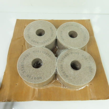 Norton 53A80-MVBE 3" x 1-1/2" x7/8" Alundum Grinding Wheel Lot Of 4