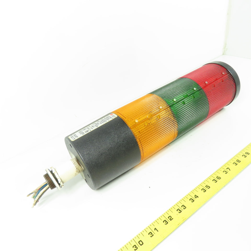 Federal Signal LSB-120 Stackable Beacon Light Tower 120VAC Red Green Amber