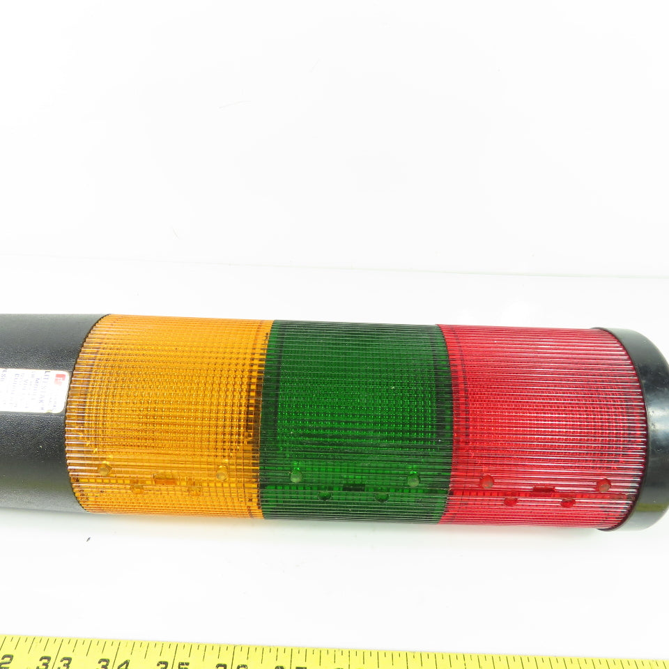 Federal Signal LSB-120 Stackable Beacon Light Tower 120VAC Red Green Amber