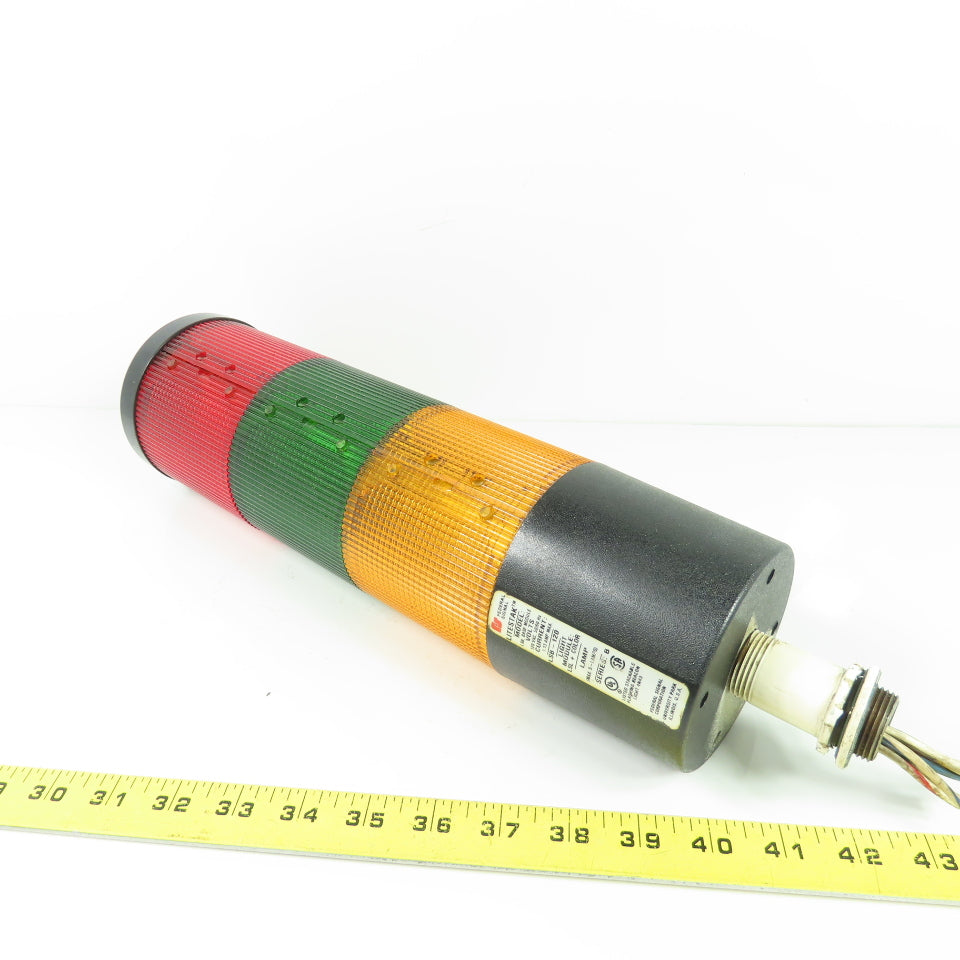 Federal Signal LSB-120 Stackable Beacon Light Tower 120VAC Red Green Amber