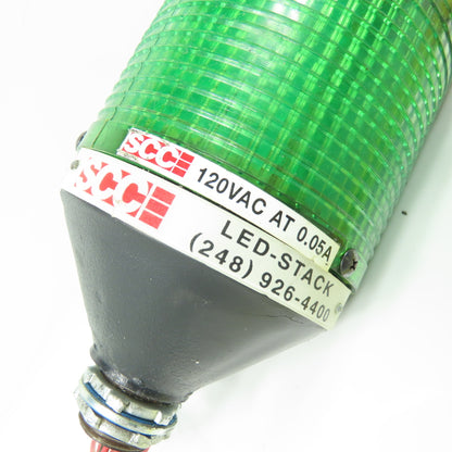 ABB Stackable LED Light Tower 120VAC 0.05A Red Green Yellow