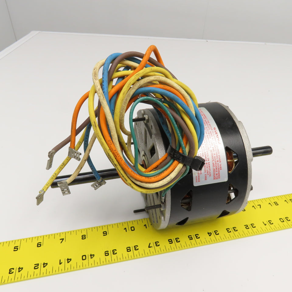 AO Smith F48SE6L13 1/6Hp 1100RPM 3 Speed Fan Motor 208-230V 1Ph