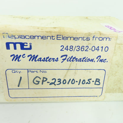 McMasters Filtration GP-23010-10S-B CHH-D Hydraulic Filter Element