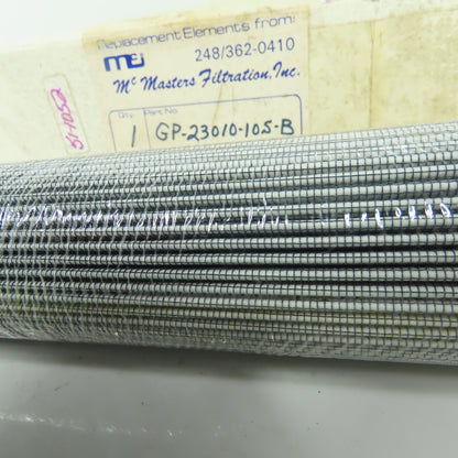 McMasters Filtration GP-23010-10S-B CHH-D Hydraulic Filter Element