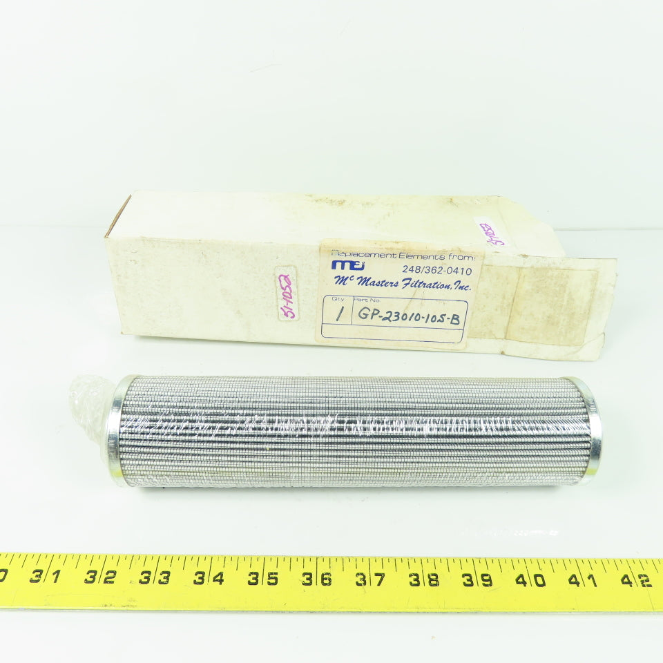 McMasters Filtration GP-23010-10S-B CHH-D Hydraulic Filter Element