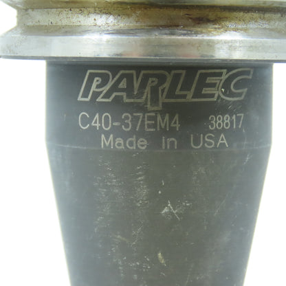 Parlec C40-37EM4 Side Lock End Mill Holder 3/8" ID 4.5" Projection