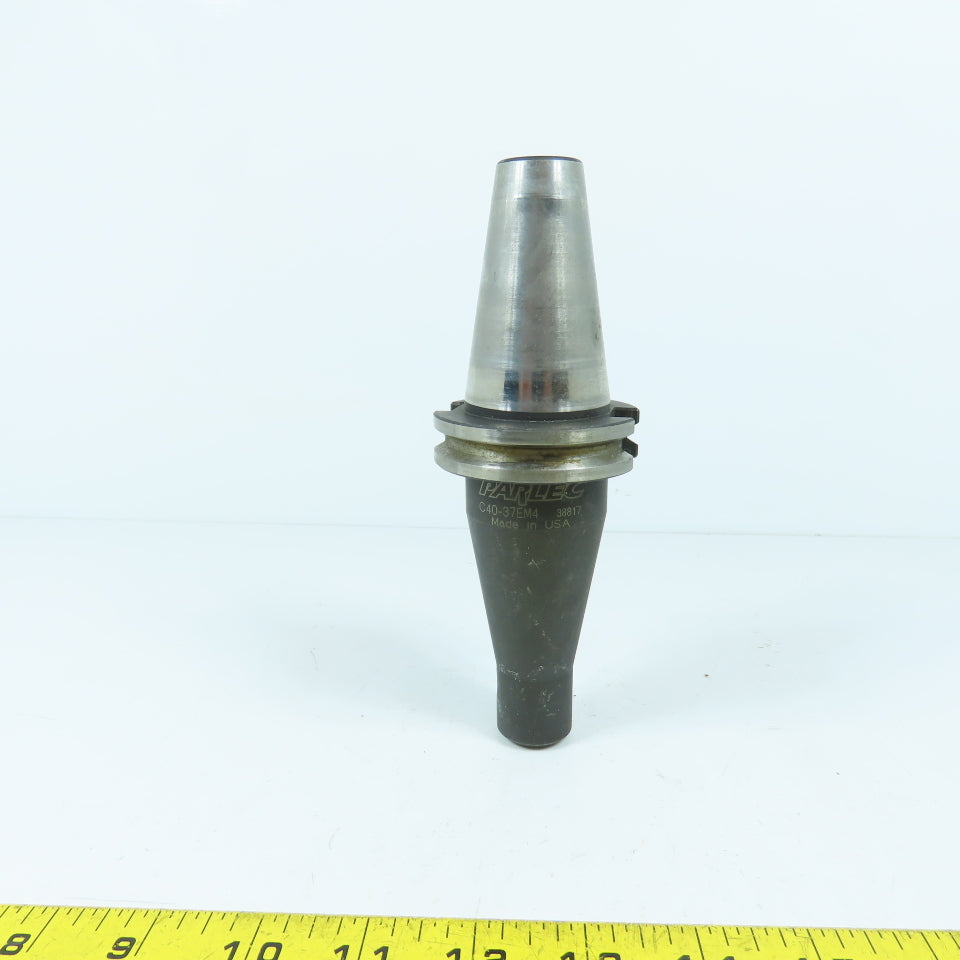 Parlec C40-37EM4 Side Lock End Mill Holder 3/8" ID 4.5" Projection