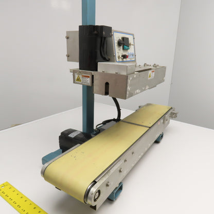 All Package Machinery TCBSDM 3/8 6" x 36" Pouch Band Sealer Conveyor 0-17.5FPM
