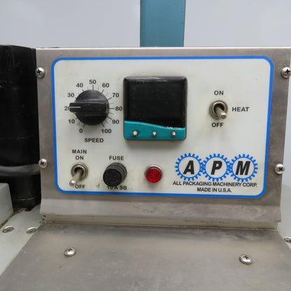 All Package Machinery TCBSDM 3/8 6" x 36" Pouch Band Sealer Conveyor 0-17.5FPM