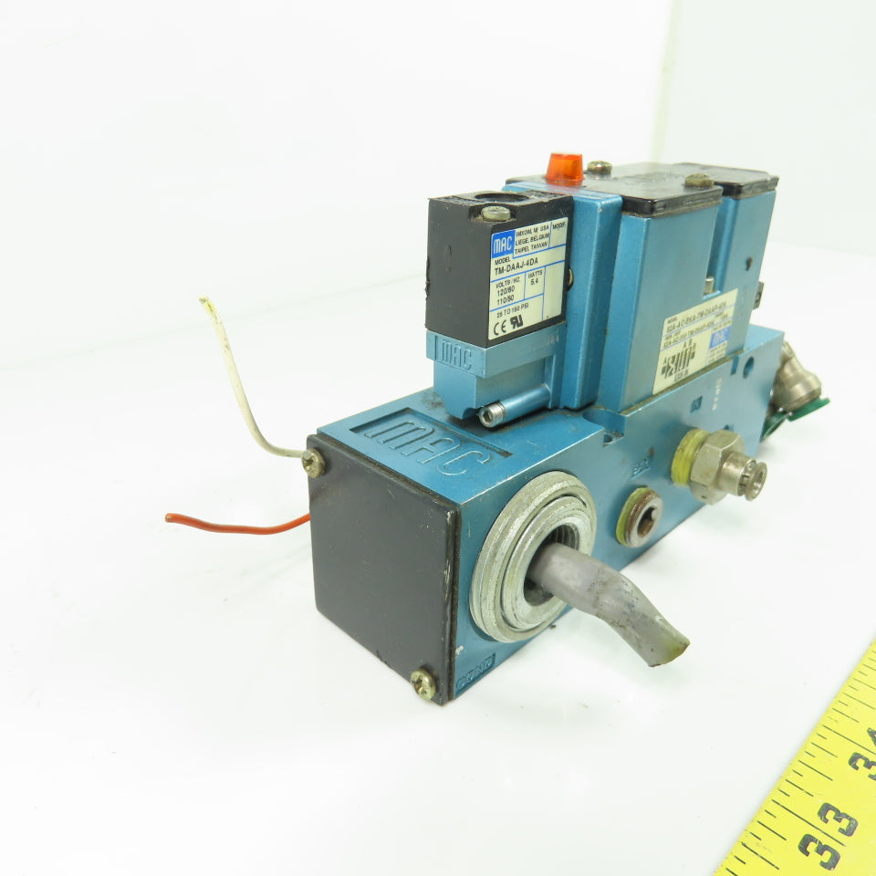 MAC 82A-AC-BKA-TM-DAAP-4DA Solenoid Valve 110/120V Coil 150PSI
