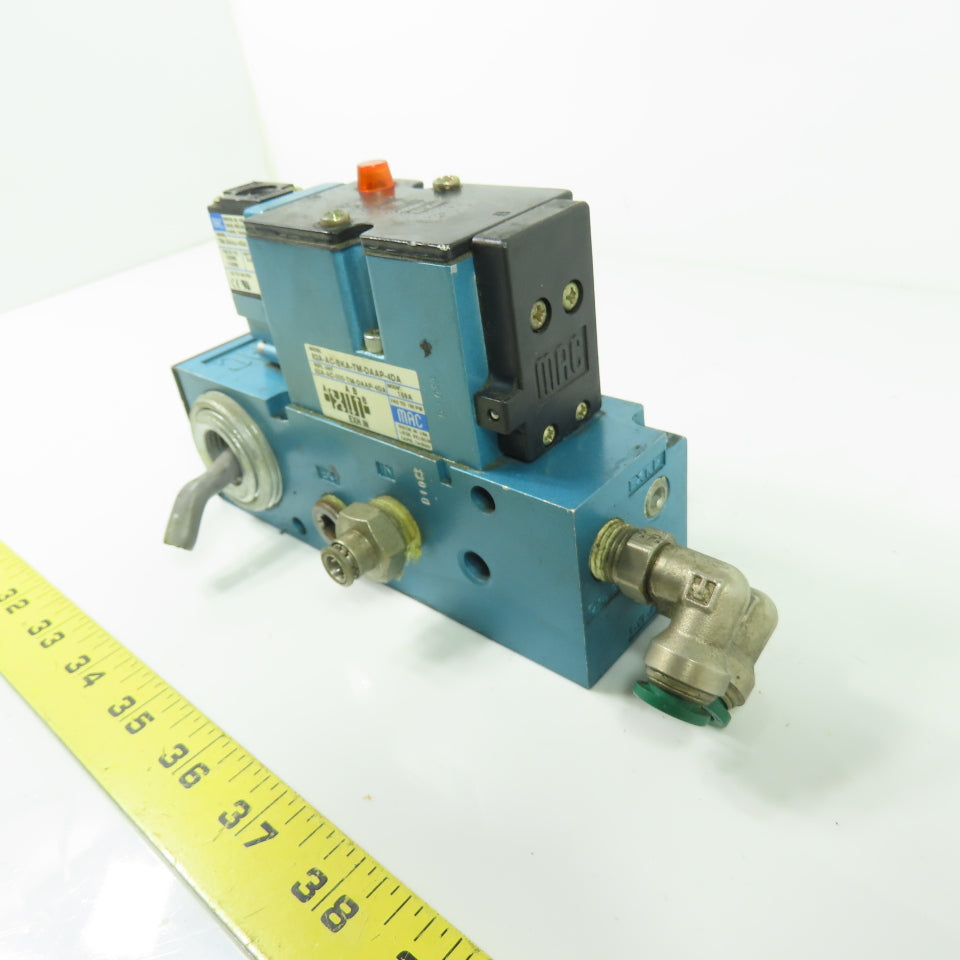 MAC 82A-AC-BKA-TM-DAAP-4DA Solenoid Valve 110/120V Coil 150PSI