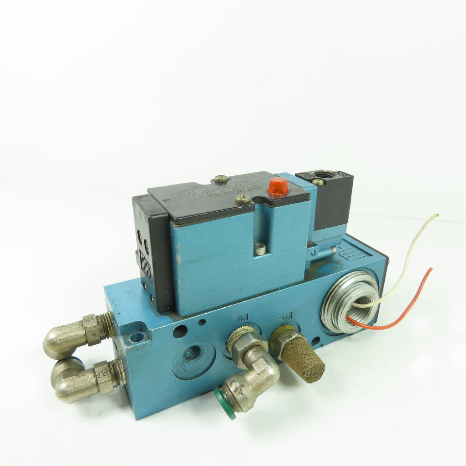 MAC 82A-AC-BKA-TM-DAAP-4DA Solenoid Valve 110/120V Coil 150PSI