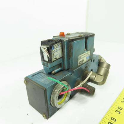 MAC 82A-AC-BKA-TM-DAAP-4DA Solenoid Valve 110/120V Coil 150PSI (Broken Coil)