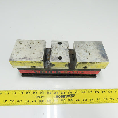 Chick MBAS1030 Qwik-Lok 4" Aluminum Double Locking Precision Machinist Vise