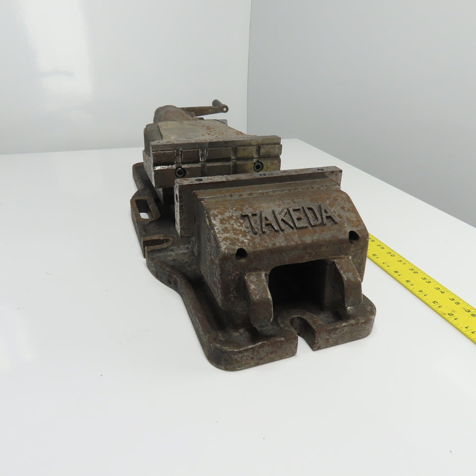 Takeda 8" Wide Precision Milling Drilling Machine Machinist Vise 7-1/2" Open