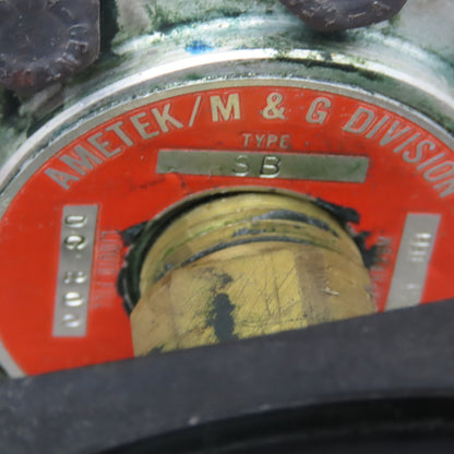Ametek Type SB USG 33004 0-100PSI Dial Pressure Gauge W/ Diaphragm Seal 1" NPT