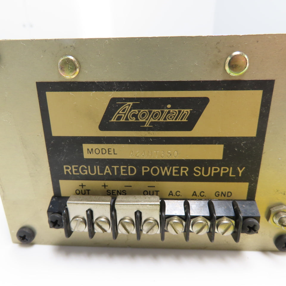 Acopian Model A24MT350 Regulated Power Supply
