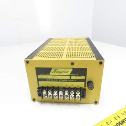 Acopian Model U24Y1700 AC To DC Power Supply 250V 6-1/4A