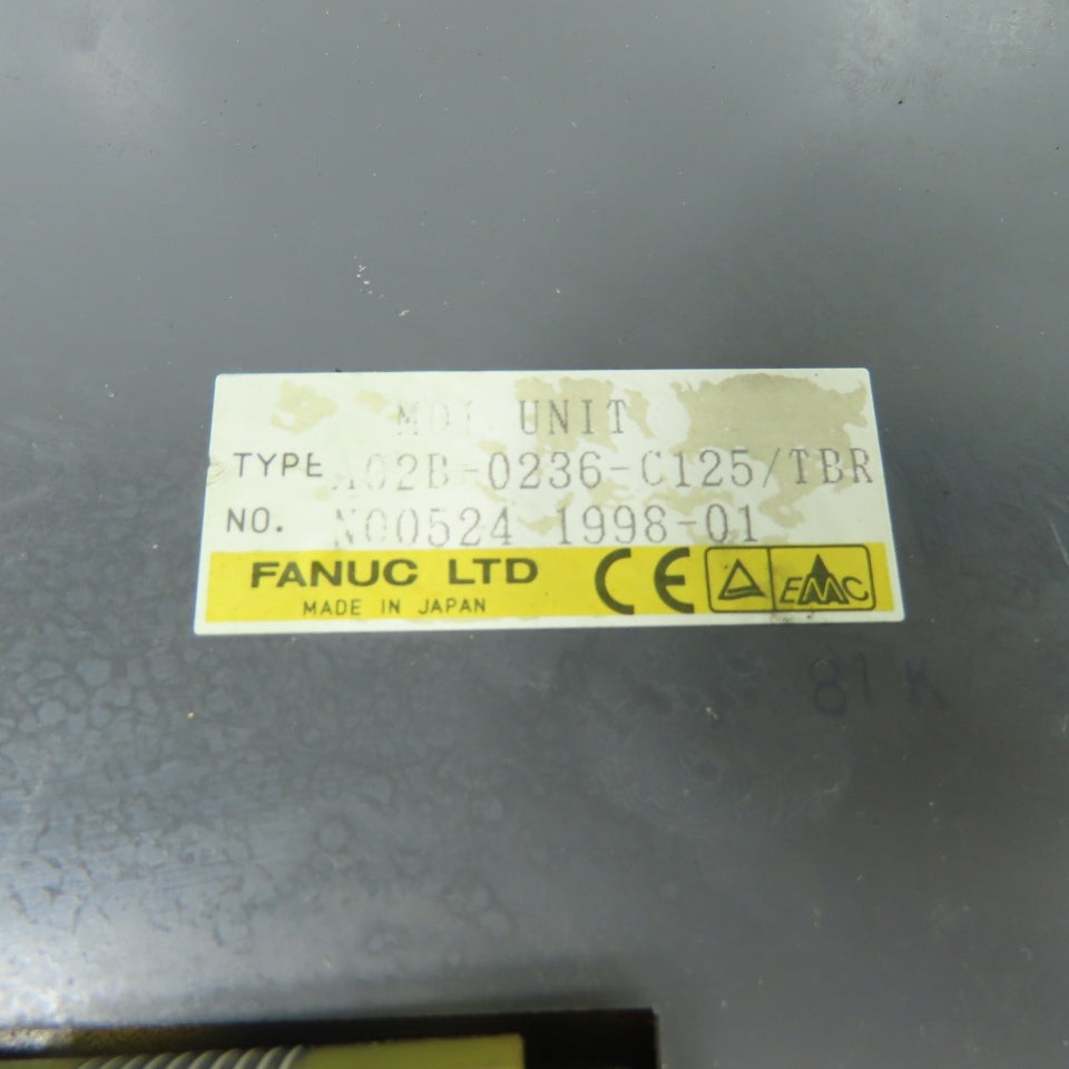 Fanuc A02B-0236-C125/TBR MDI Unit Board Keypad
