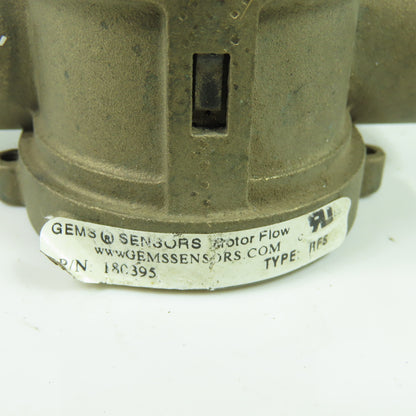 Gems 180395 Flow Meter Switch 24VDC 3/4" NPT