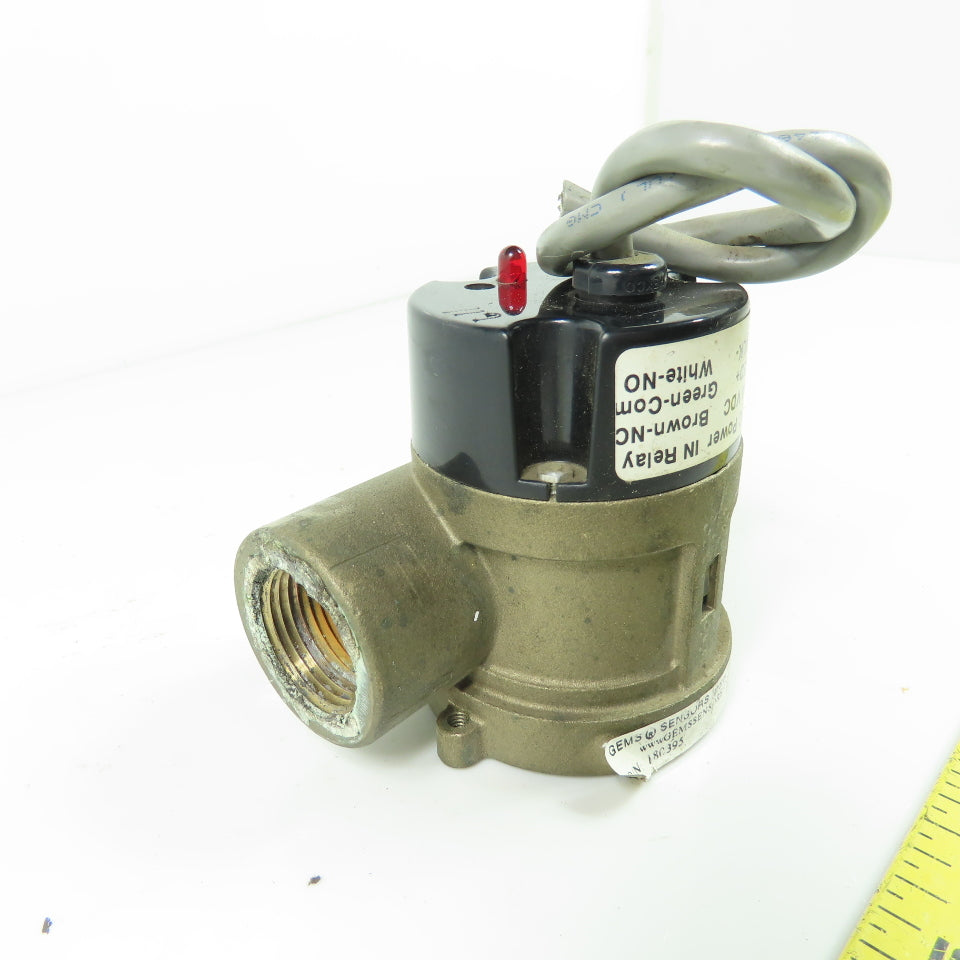 Gems 180395 Flow Meter Switch 24VDC 3/4" NPT