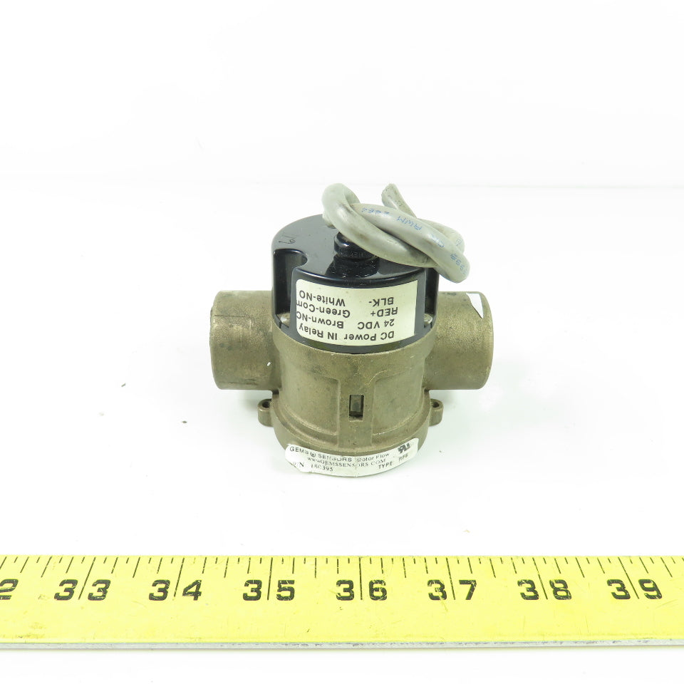 Gems 180395 Flow Meter Switch 24VDC 3/4" NPT