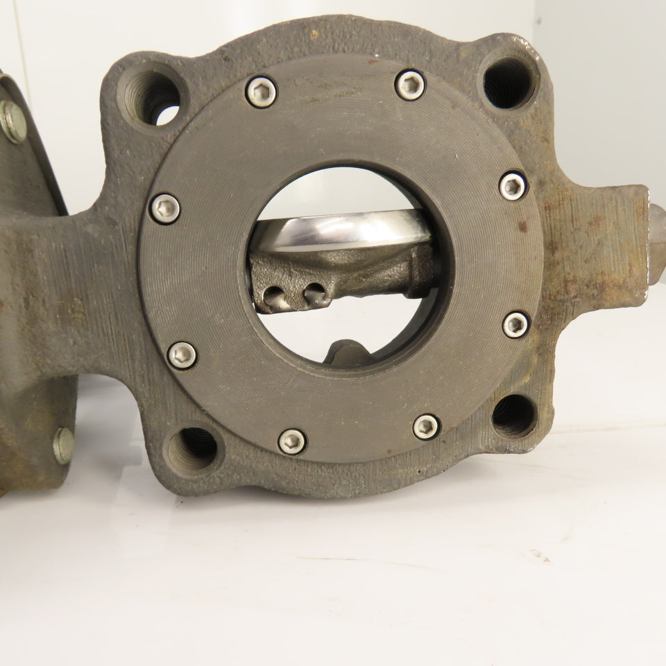 Jamesbury 815L-11-22HBMF-B 2-1/2" Butterfly Valve 300PSIG SS Disc