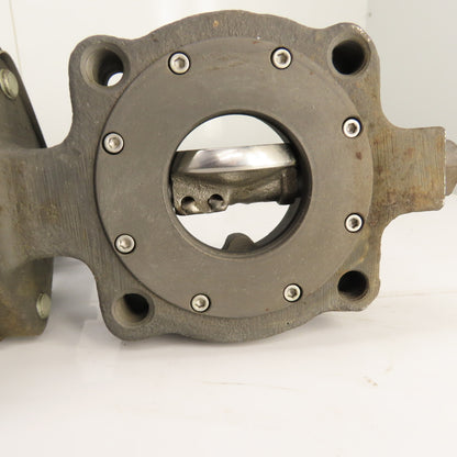 Jamesbury 815L-11-22HBMF-B 2-1/2" Butterfly Valve 300PSIG SS Disc