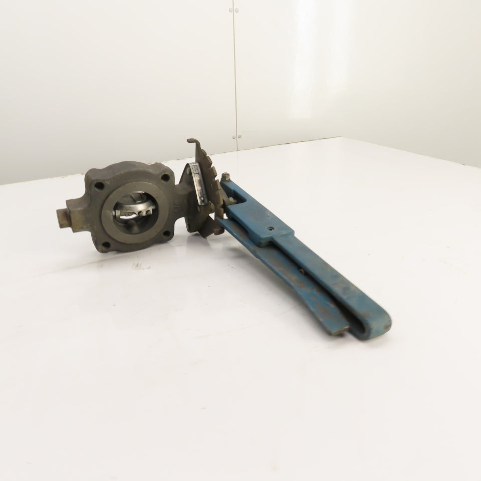 Jamesbury 815L-11-22HBMF-B 2-1/2" Butterfly Valve 300PSIG SS Disc