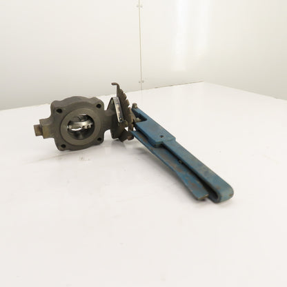 Jamesbury 815L-11-22HBMF-B 2-1/2" Butterfly Valve 300PSIG SS Disc