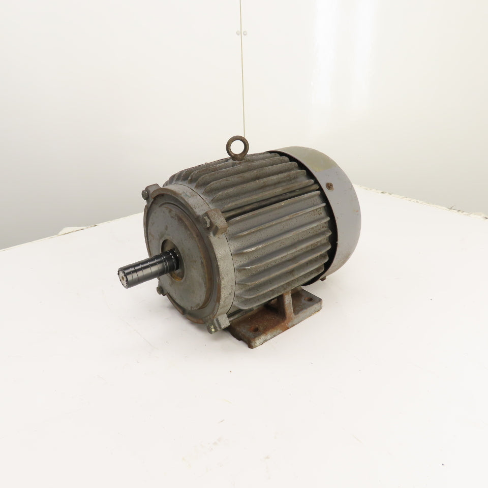 General Electric 5K182BC218A 3HP Electric Motor 230/460V 3Ph 1755RPM 182T Fr.