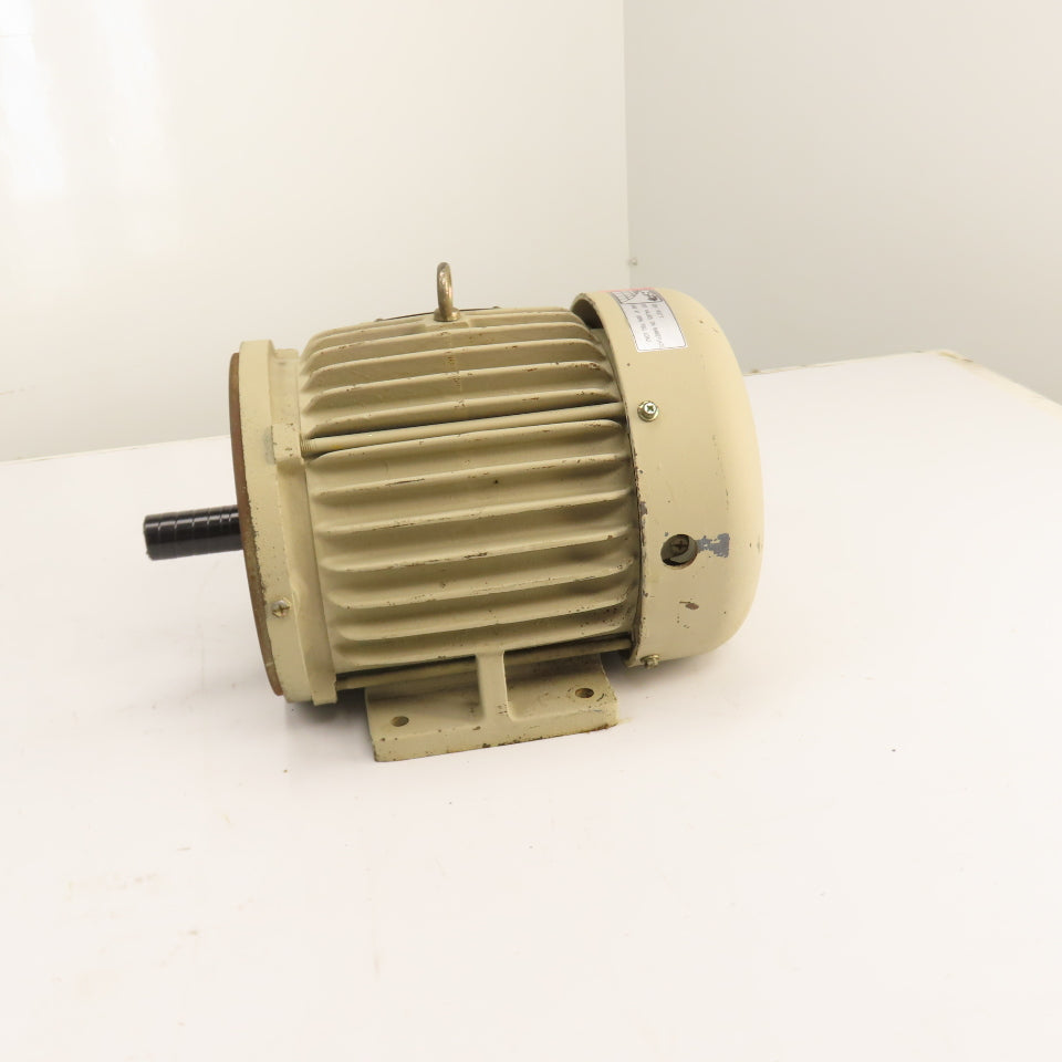 General Electric 5KS182KC205 3HP AC Electric Motor 230/460V 3Ph 1755RPM 182TCY