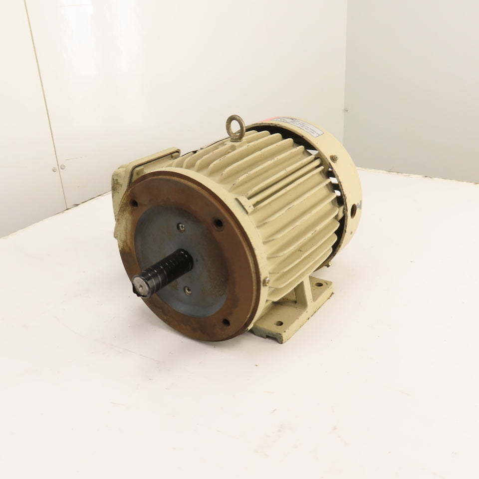 General Electric 5KS182KC205 3HP AC Electric Motor 230/460V 3Ph 1755RPM 182TCY