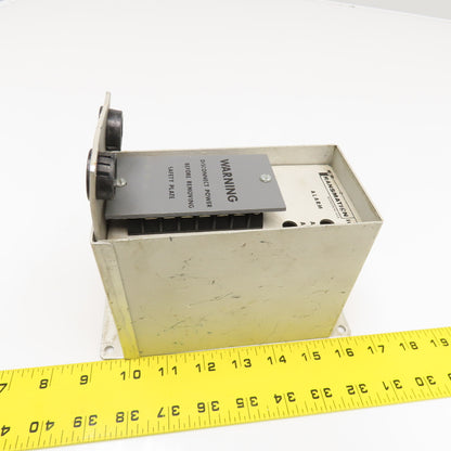Transmation Inc. 310A-J Type J Thermocouple Monitor Alarm 0-25MVDC Range 117VAC