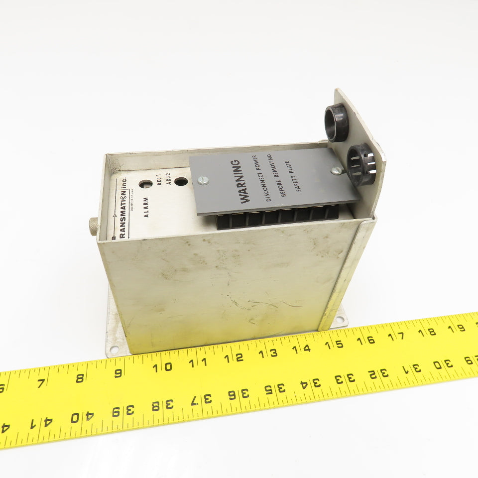 Transmation Inc. 310A-J Type J Thermocouple Monitor Alarm 0-25MVDC Range 117VAC