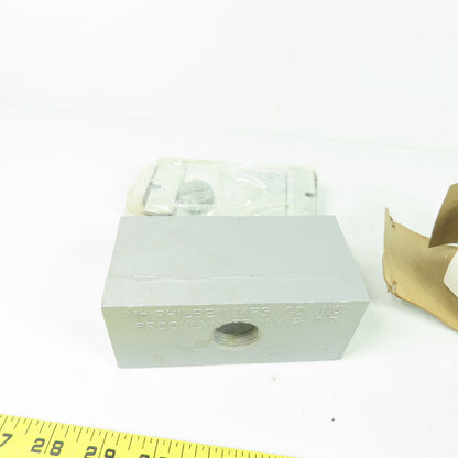 McPhilben K-1917 Aluminum Outlet Splice Compartment New