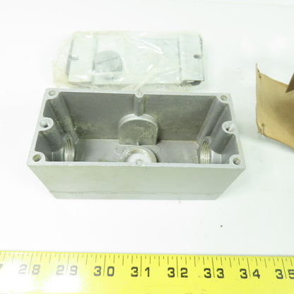 McPhilben K-1917 Aluminum Outlet Splice Compartment New