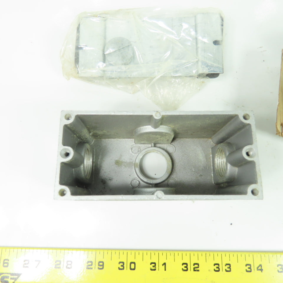 McPhilben K-1917 Aluminum Outlet Splice Compartment New