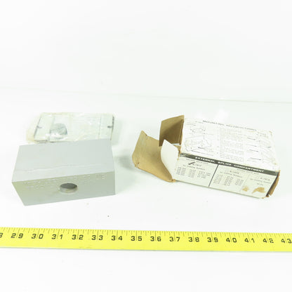McPhilben K-1917 Aluminum Outlet Splice Compartment New