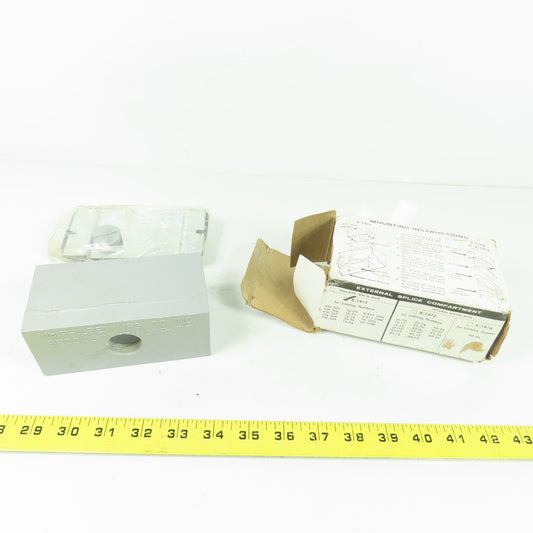 McPhilben K-1917 Aluminum Outlet Splice Compartment New