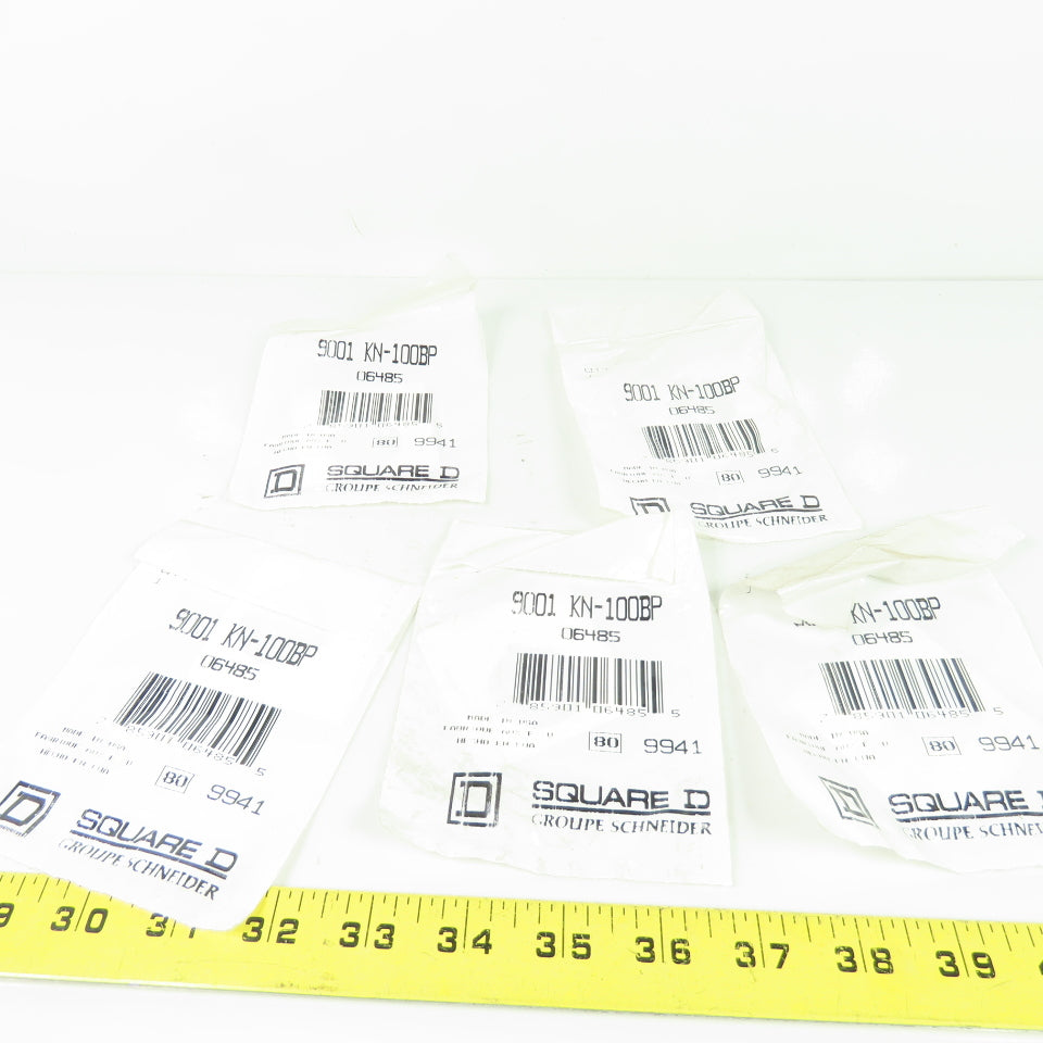 Square D 9001 KN-100BP Blank Legend Plate For Pushbutton Lot Of 5