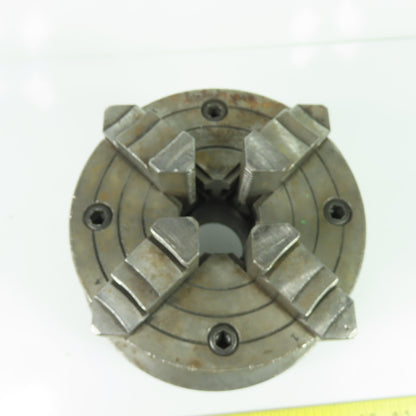 Cushman Chuck 614C 6" Lathe Chuck 4-Jaw 1-9/16" Thru Hole