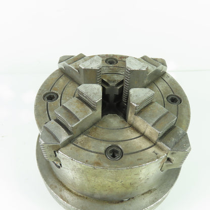 Cushman Chuck 614C 6" Lathe Chuck 4-Jaw 1-9/16" Thru Hole
