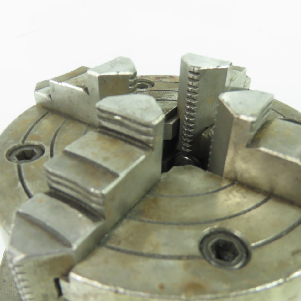 Cushman Chuck 614C 6" Lathe Chuck 4-Jaw 1-9/16" Thru Hole
