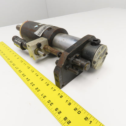 Drillunit DUSDS 1810STP 230/460V Drill 3.93" Stroke 1800RPM 3/4" Keyed Shaft
