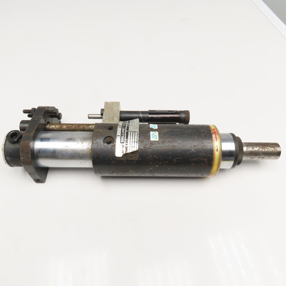 Drillunit DUSDS 1810STP 230/460V Drill 3.93" Stroke 1800RPM 3/4" Keyed Shaft