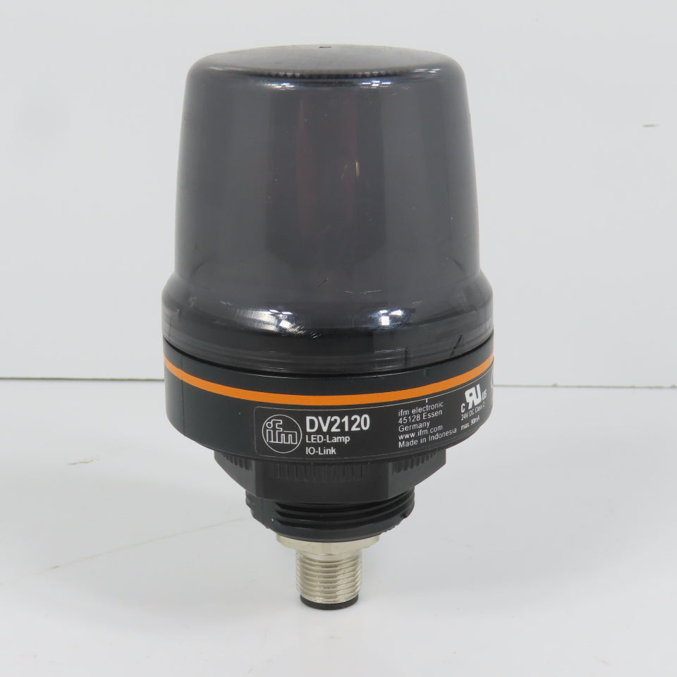IFM DV2120 1-Segment Signal Lamp LED IO-Link Buzzer 24VDC