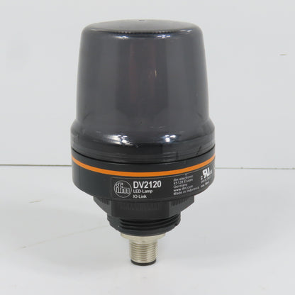 IFM DV2120 1-Segment Signal Lamp LED IO-Link Buzzer 24VDC